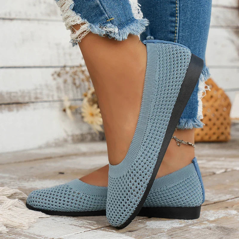 Damen Elegante Ergonomische Ballerinas