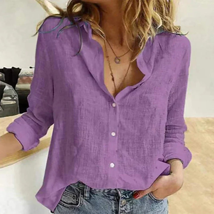 Damen Bluse mit langen Ärmeln