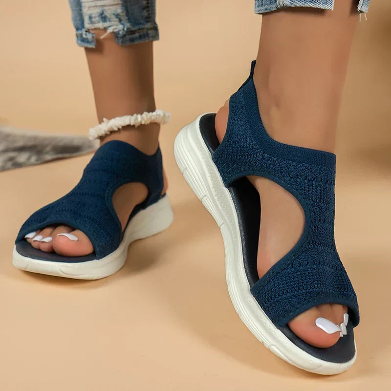 Moderne Damen Alltagsschuhe Sandalen, die orthopädischen Komfort mit stilvollem Design verbinden.