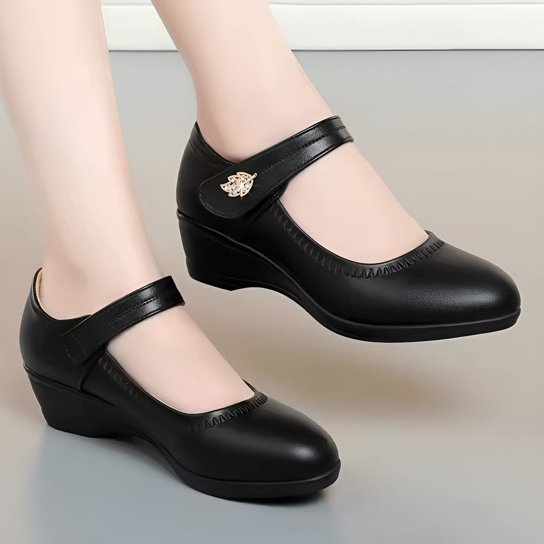 Rutschfeste Keilabsatz Schuhe für Damen, ideal für warme Sommertage