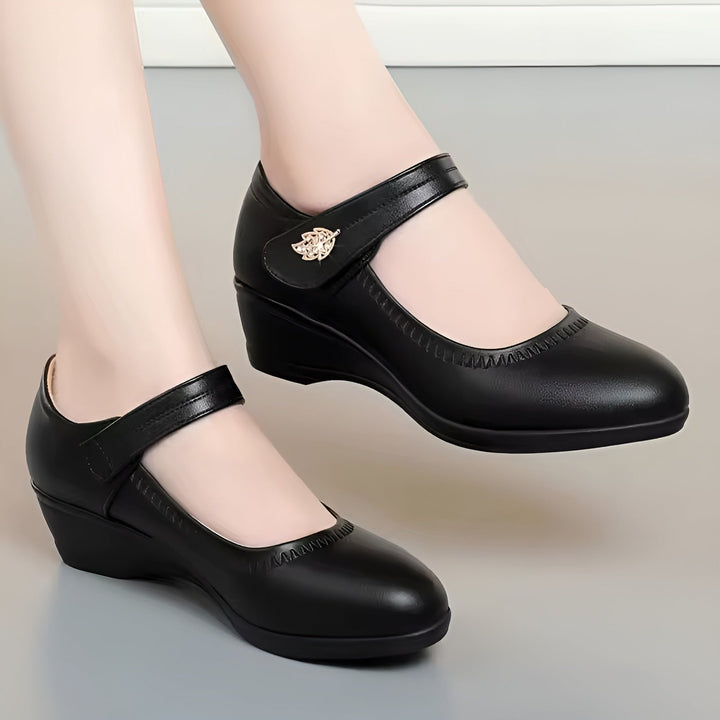Rutschfeste Keilabsatz Schuhe für Damen, ideal für warme Sommertage