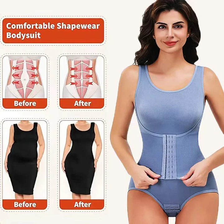 Komfortabler Damen Body mit hoher Taille für eine glatte Silhouette unter der Kleidung