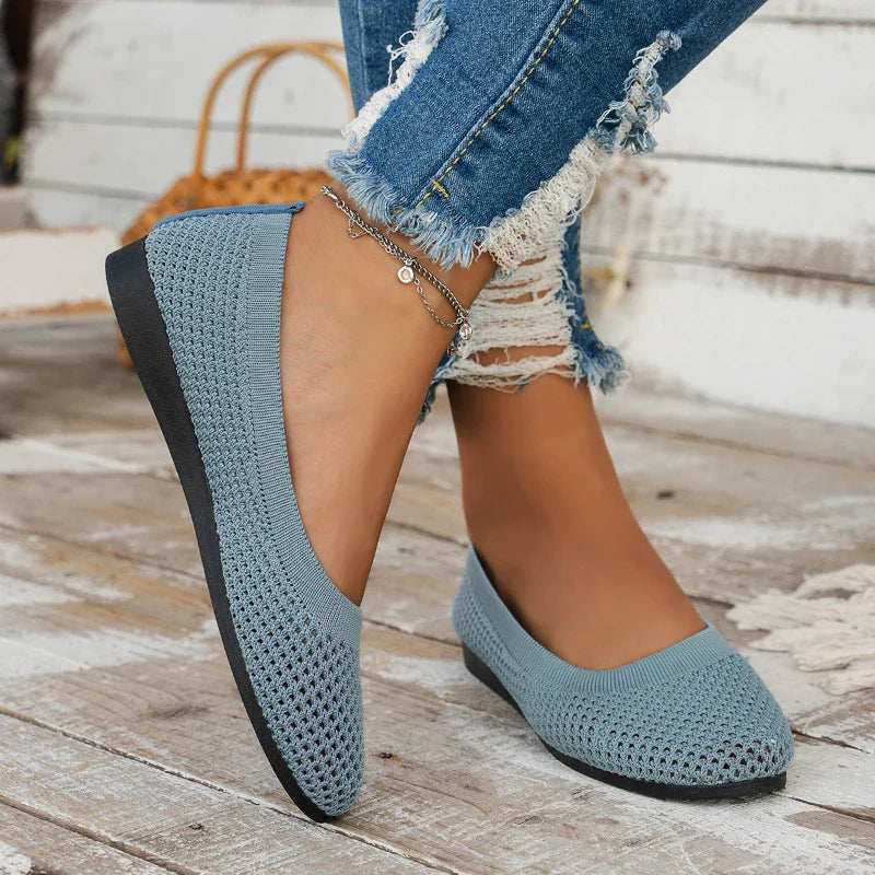 Damen Elegante Ergonomische Ballerinas