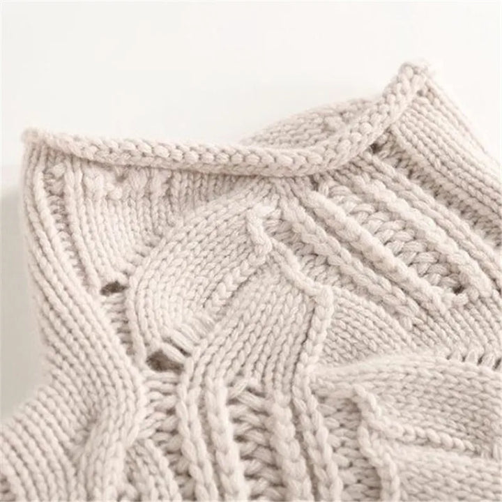 Ansicht der Ärmelabschlüsse des Pullovers