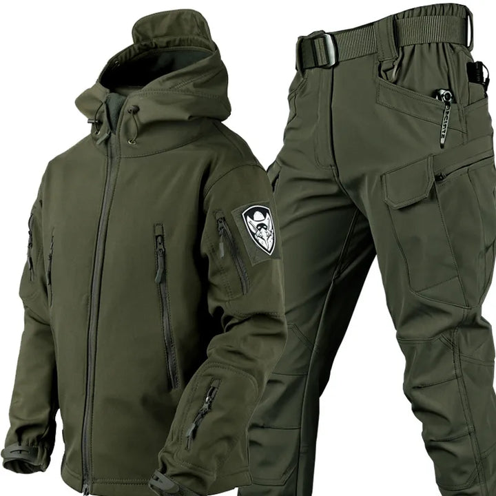 Herren Taktische Wind- und wasserdichte Outdoorjacke und -hose