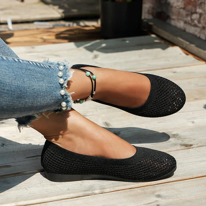 Damen Elegante Ergonomische Ballerinas