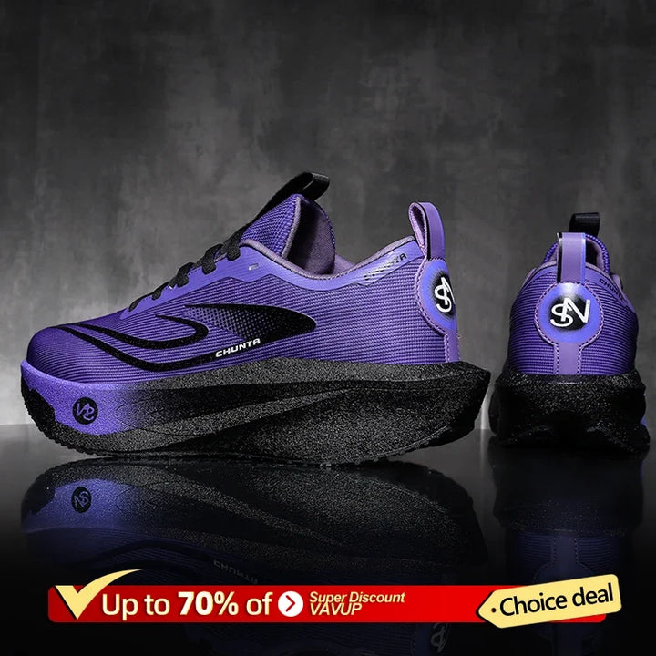 Detaillierte Sohle der bequemen Herren Sneaker, rutschfeste Freizeitschuhe