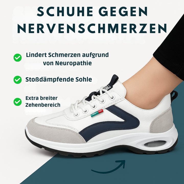 Bequemer Damen Komfortschuh: Leicht, atmungsaktiv und rutschfest. Der perfekte Alltagsschuh für Damen.