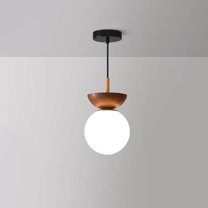 Deckenlampe im japanischen Stil mit LED-Beleuchtung