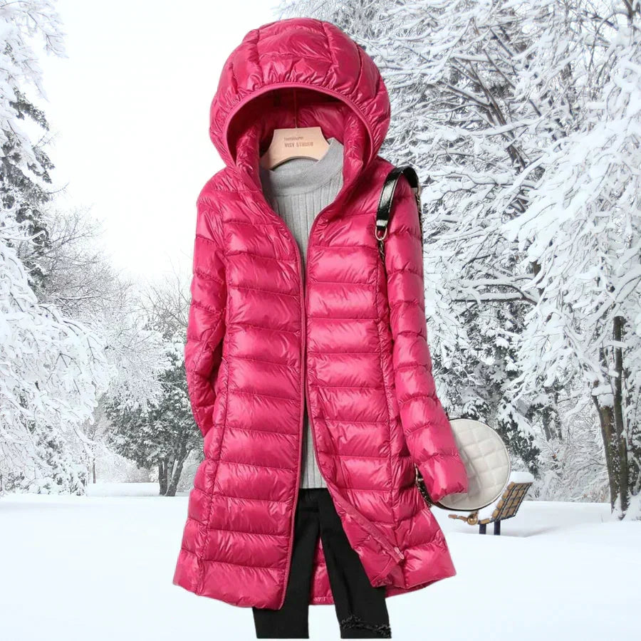 Wasserabweisende Damen Kapuzenjacke im urbanen Look für kalte Tage