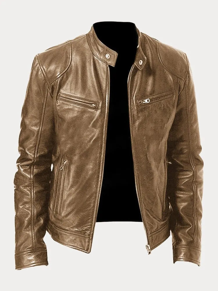 Komfortable Regular Fit Jacke für Herren in Schwarz