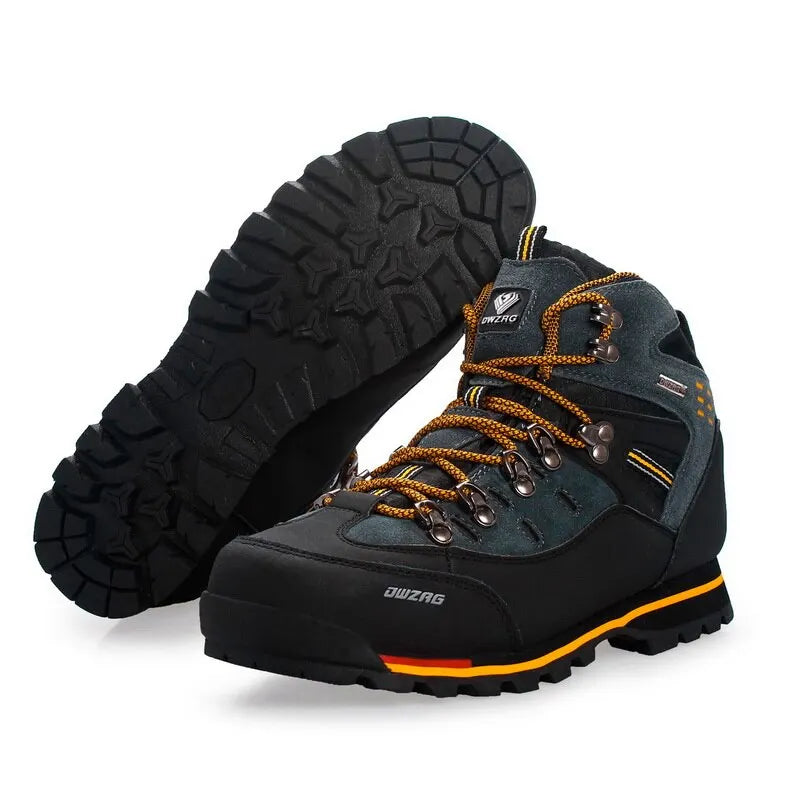 Herren Wanderschuhe mit rutschfester Profilsohle für sicheren Halt im Trekking