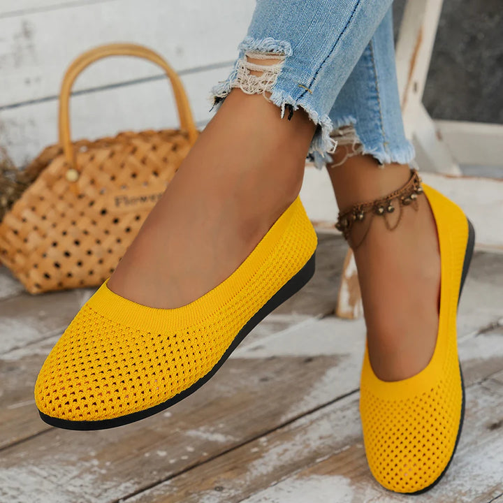 Damen Elegante Ergonomische Ballerinas
