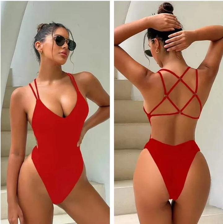 Komfortabler Trikini Bikini mit Pads für einen gelungenen Strandtag