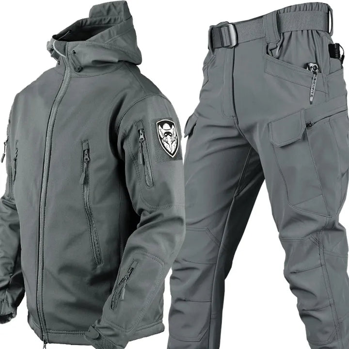 Herren Taktische Wind- und wasserdichte Outdoorjacke und -hose