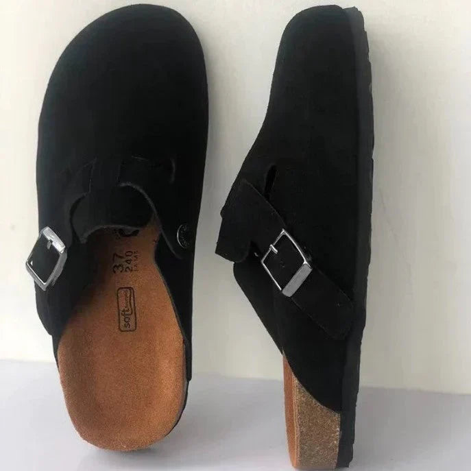 Unisex Leder Boston Sandalen - Zeitloser Komfort und Stil