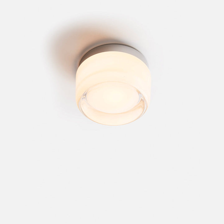 Moderne Dimple Sconce Wandlampe aus Acryl und Aluminium