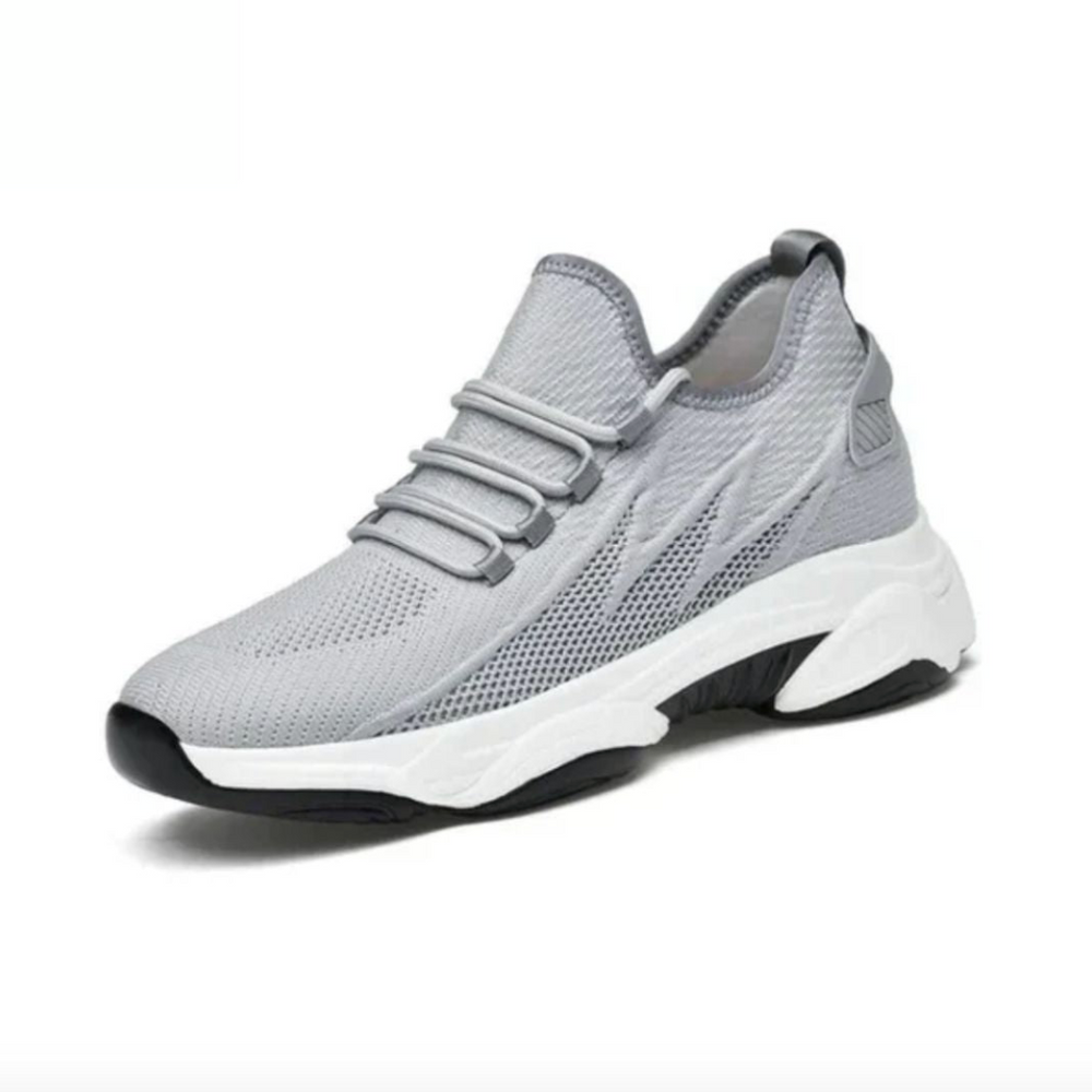 Stylischer Herren Sneaker mit diskreter Höhenerhöhung. Bietet Komfort und zusätzliche Größe für Freizeit & Sport.