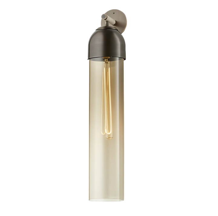 Moderne Kunstglas-Wandleuchte für elegante Räume