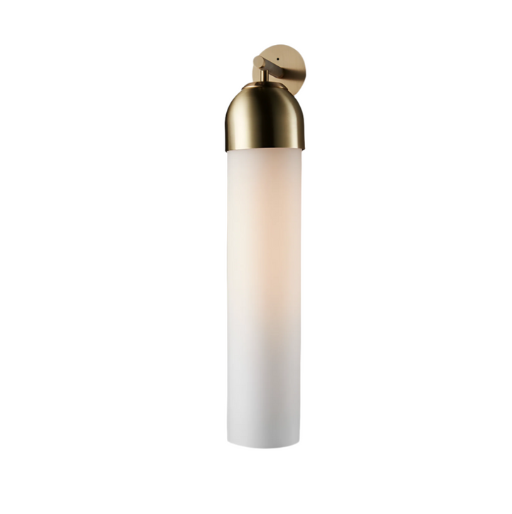 Moderne Kunstglas-Wandleuchte für elegante Räume