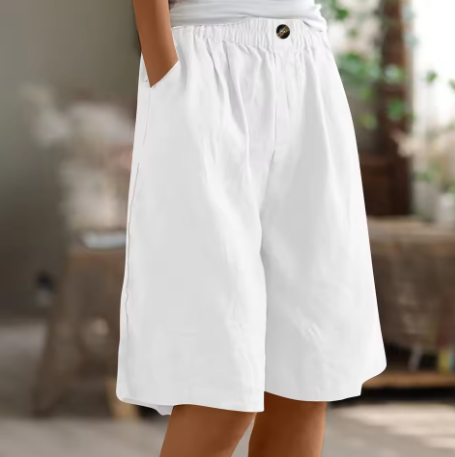 Sommer Shorts unifarben, weite Passform für optimalen Komfort