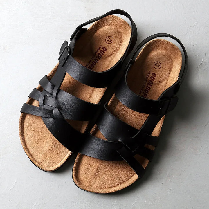 Elegante orthopädische Sommersandalen für Damen. Bequeme Damenschuhe mit Stil für maximalen Komfort.