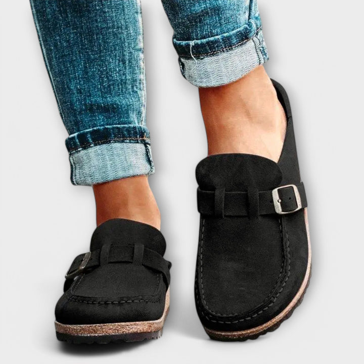 Komfort Freizeitschuhe für Damen, flexible orthopädische Mokassins Sohle