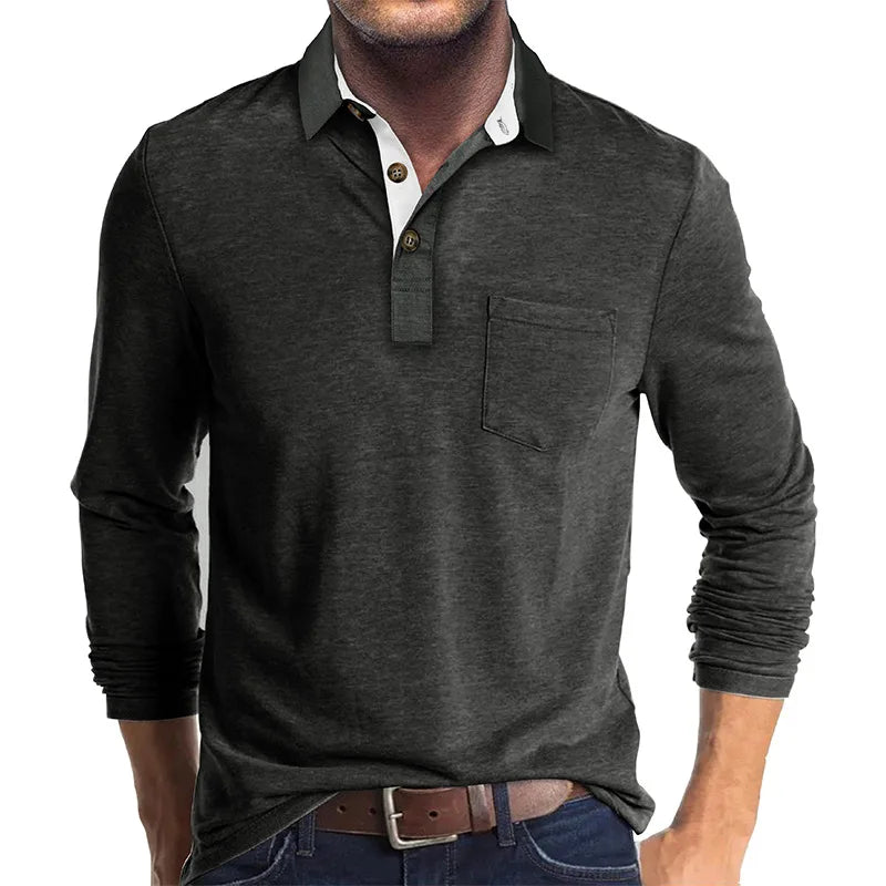 Herren Langarmshirt Gesamtansicht