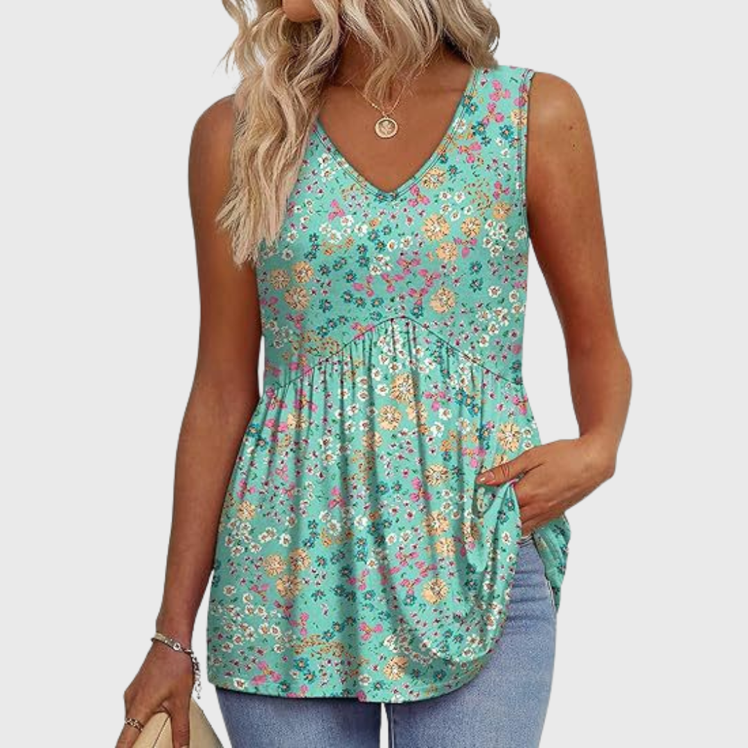 Stilvolles Peplum Top für Damen in lässiger Passform
