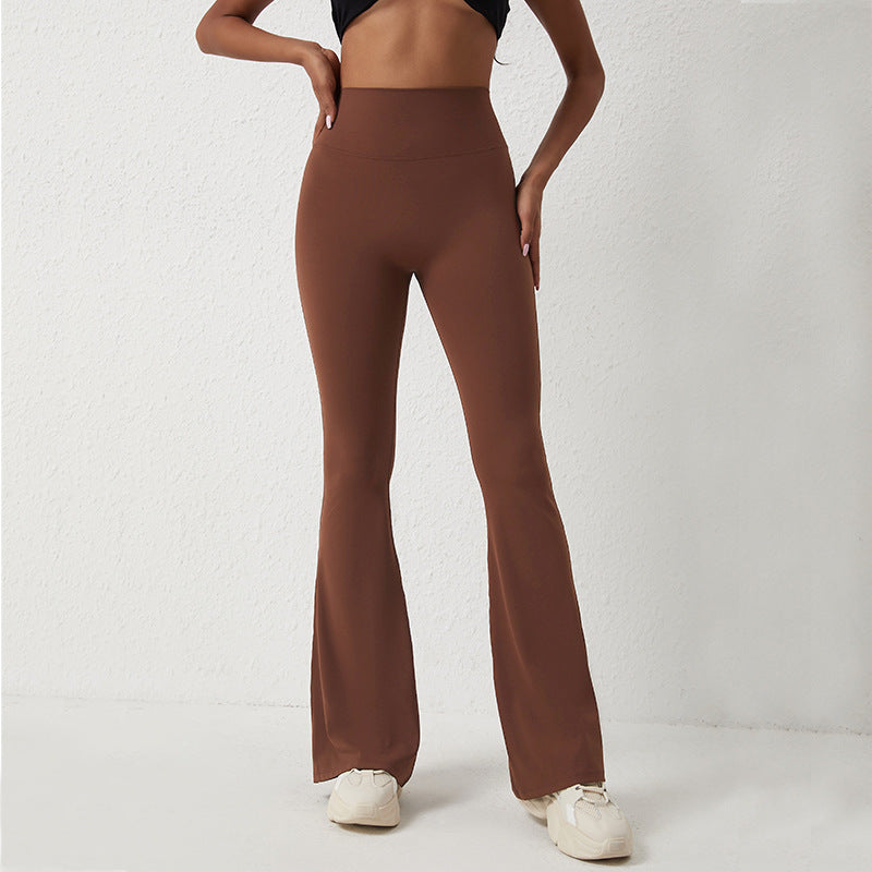 Elegante weite Stoffhose für Damen in klassischer Passform