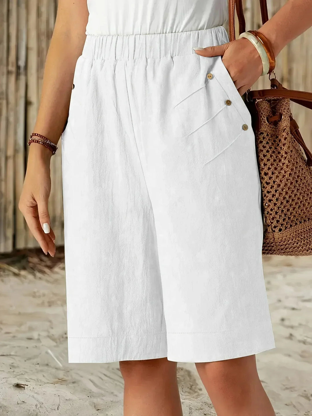 Luftige Damen Shorts in modernem Design für entspannte Sommeroutfits