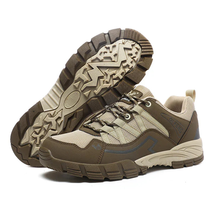 Wanderschuhe Damen mit farbigen Akzenten, modische Freizeitschuhe