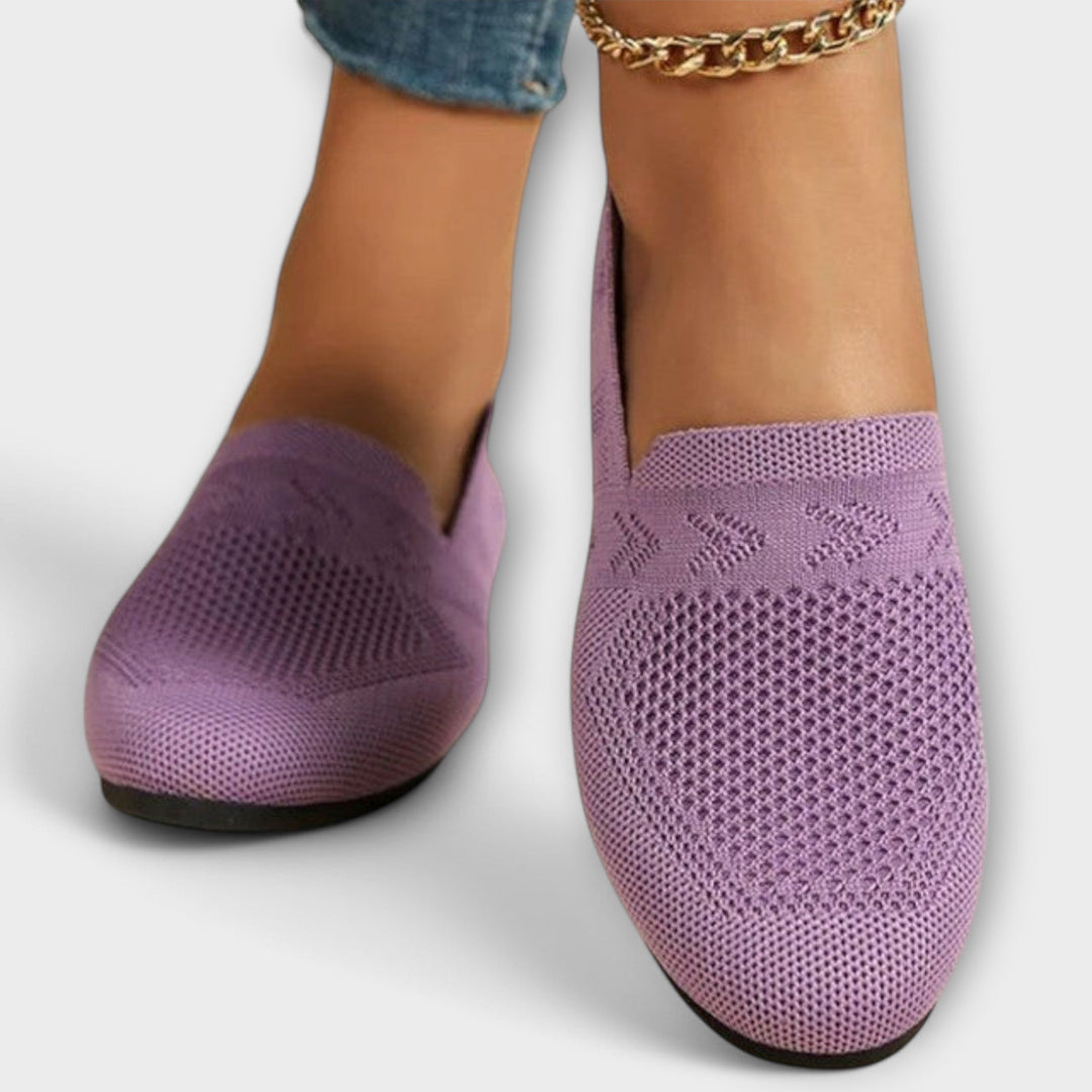 Stilvolle Loafer mit niedrigem Absatz, geeignet für lange Tage