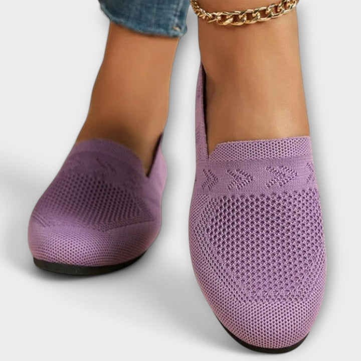 Stilvolle Loafer mit niedrigem Absatz, geeignet für lange Tage