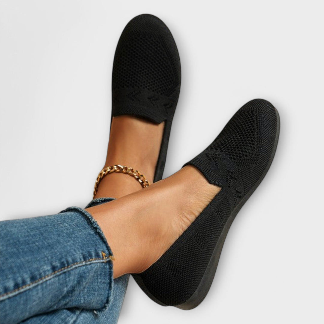 Ergonomische Damen Schuhe mit weicher Innensohle, Nahansicht