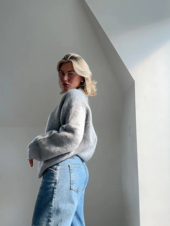 Stilvoller Damen Pullover Sophie in moderner Optik für die Garderobe
