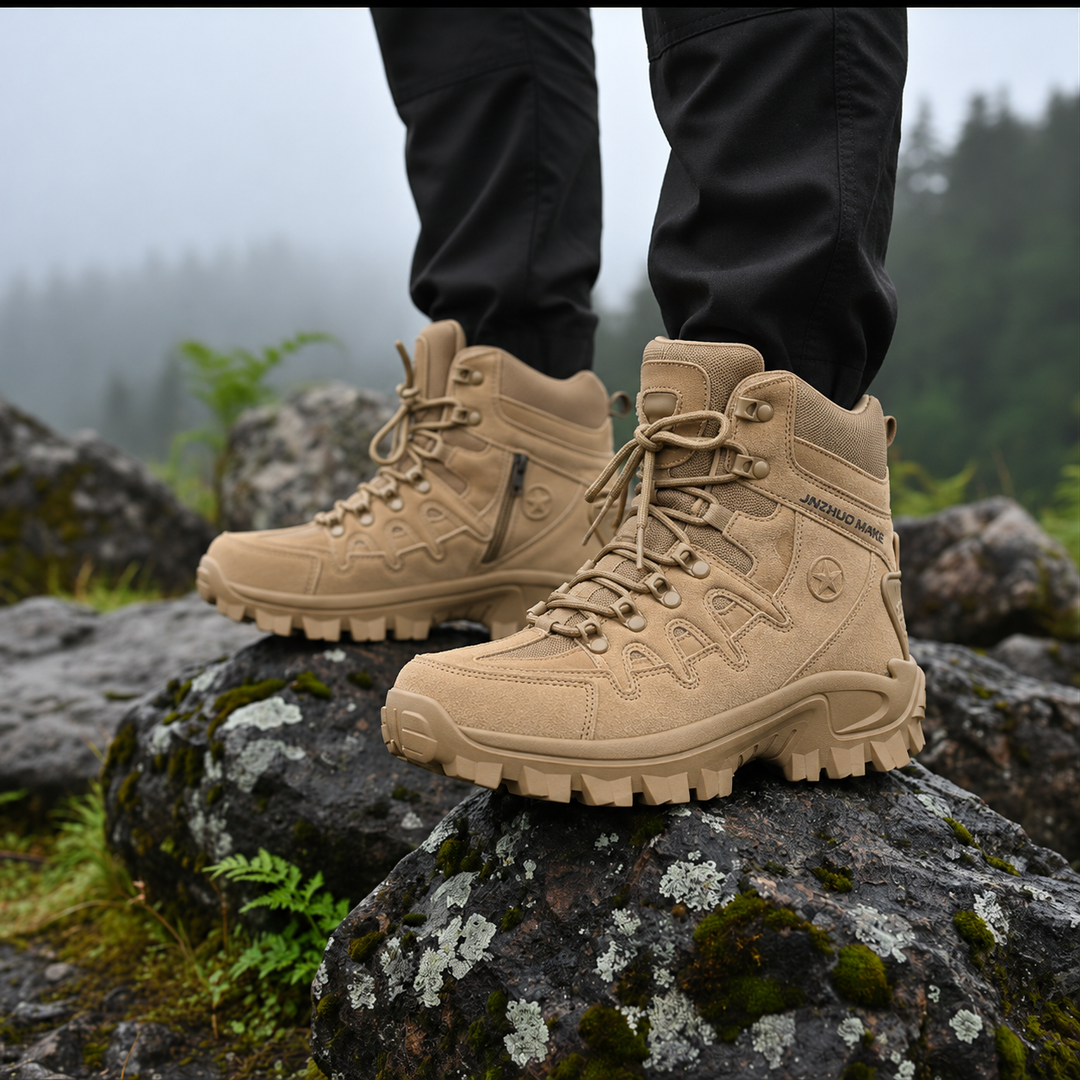 Wasserdichte Trekkingschuhe für Damen und Herren im praktischen Outdoor-Einsatz