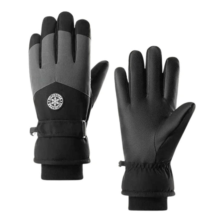 Unisex Ski-Handschuhe für optimalen Grip & Wärme beim Skifahren. Wasserdicht & touchscreen-kompatibel.
