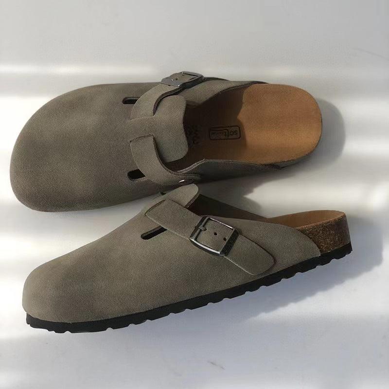 Stylische Unisex Komfort-Pantoffeln Luca in elegantem Design, perfekt für Herren und Damen zuhause.