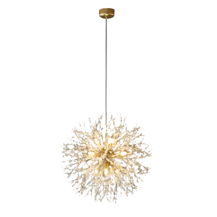 Moderne LED-Kristall-Pendelleuchte für Räume