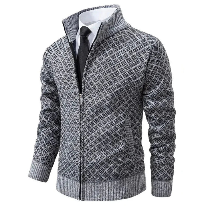 Herren Strickjacke elegant im Business Look für Herrenkleidung