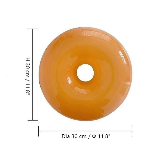 Bauhaus Donut LED-Wandleuchte & Tischlampe