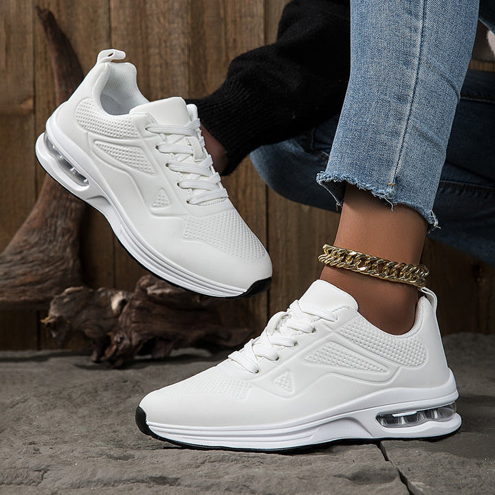 Damen orthopädische Air Cushion Sneakers in Weiß