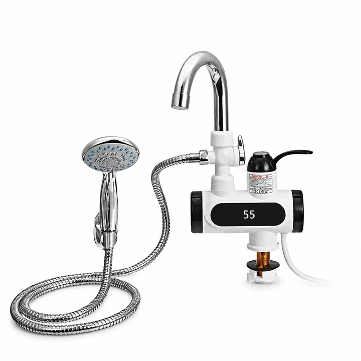 3000W Elektrischer Warmwasserhahn - Schnell Heißes Wasser | Küche