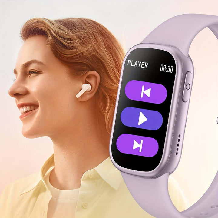 Smartwatch – Aktivitätsuhr mit Schrittzähler & langer Akkulaufzeit