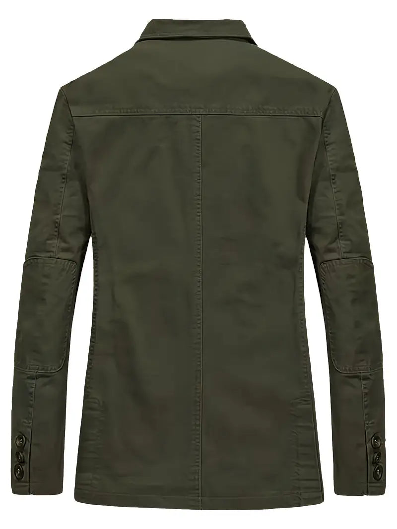 Moderne Business Herrenjacke im klassischen Schnitt für den Alltag in der Freizeit