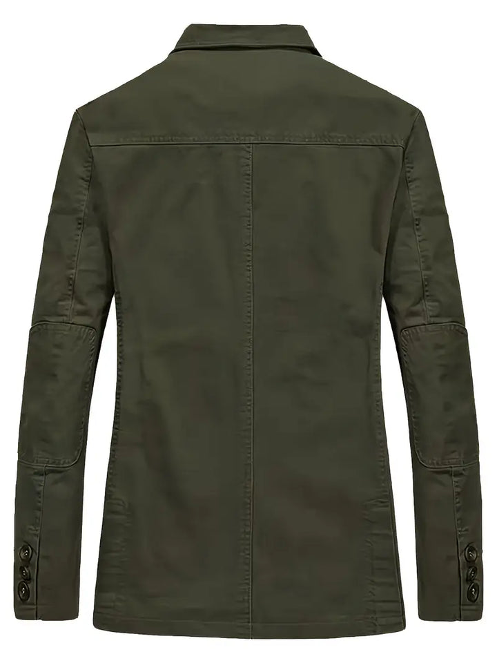 Moderne Business Herrenjacke im klassischen Schnitt für den Alltag in der Freizeit