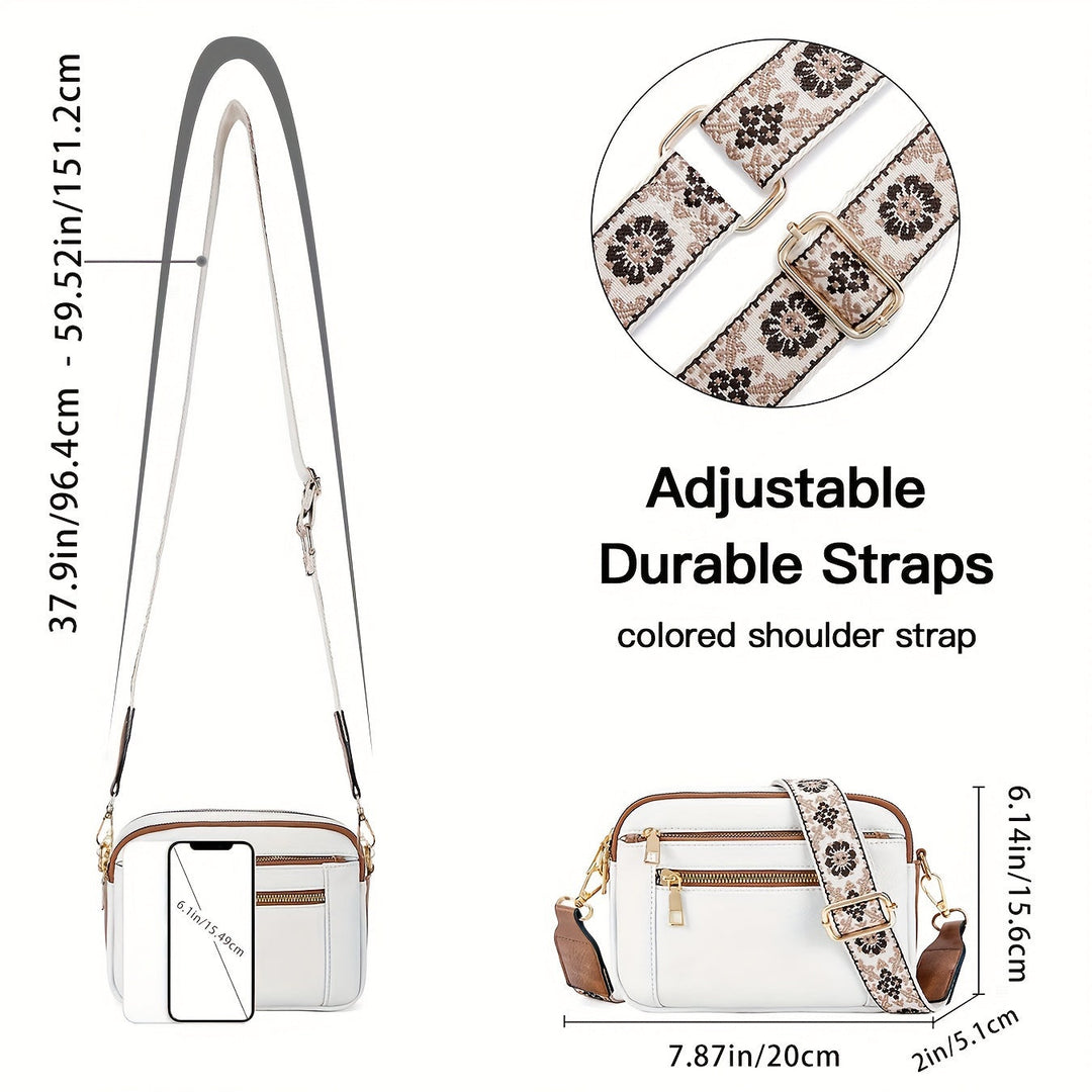 Komfortable Damen Umhängetasche im eleganten Retro-Look, ideal für den modernen Alltag.