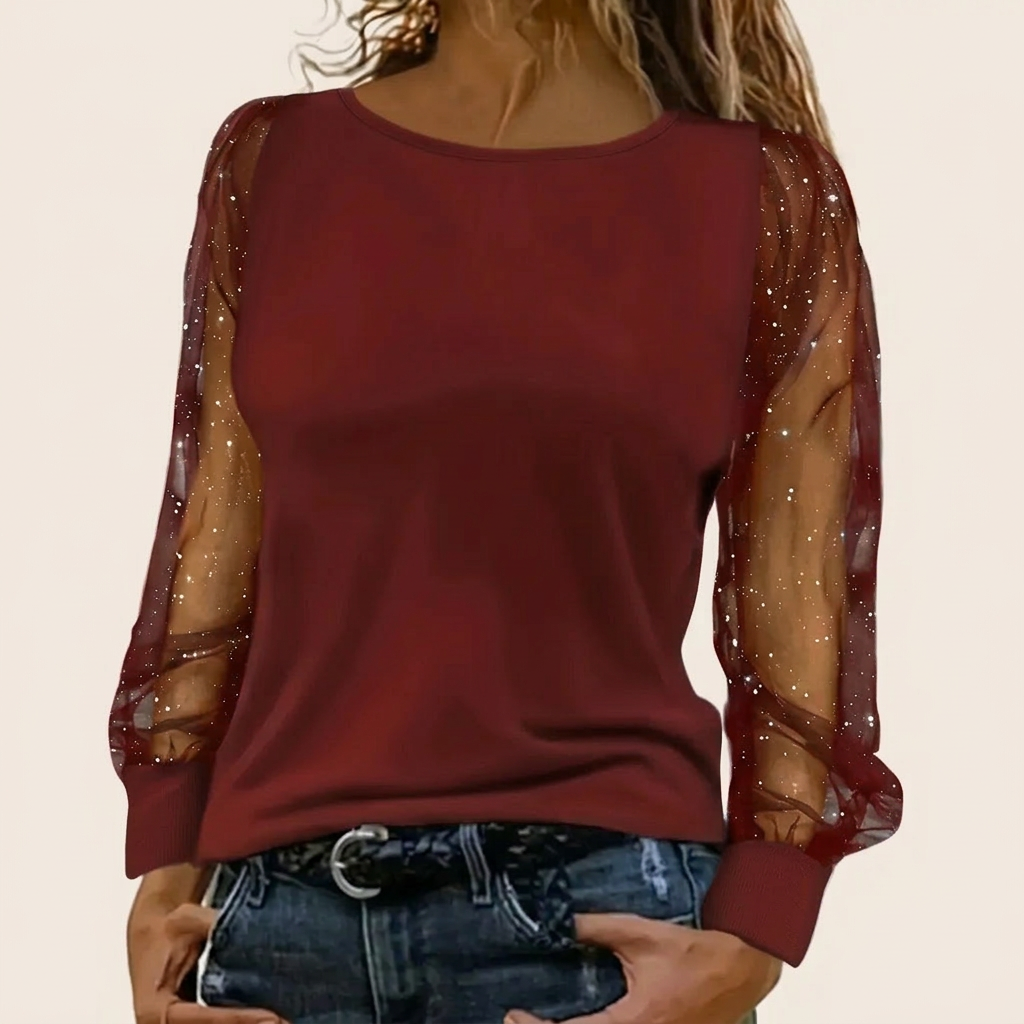 Damen Satinbluse – Glänzend & Elegant für Besondere Anlässe