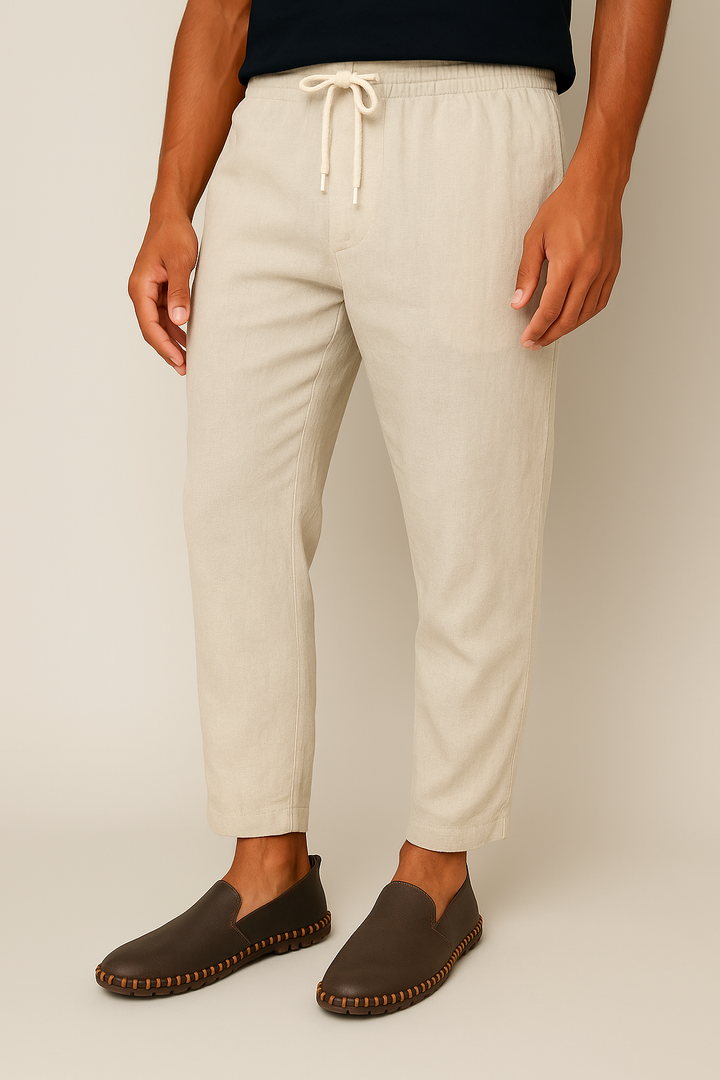 Vielseitige Herren Slipper: Khaki Slip-On Schuhe, ideal für Business & Casual Outfits, maximaler Komfort.